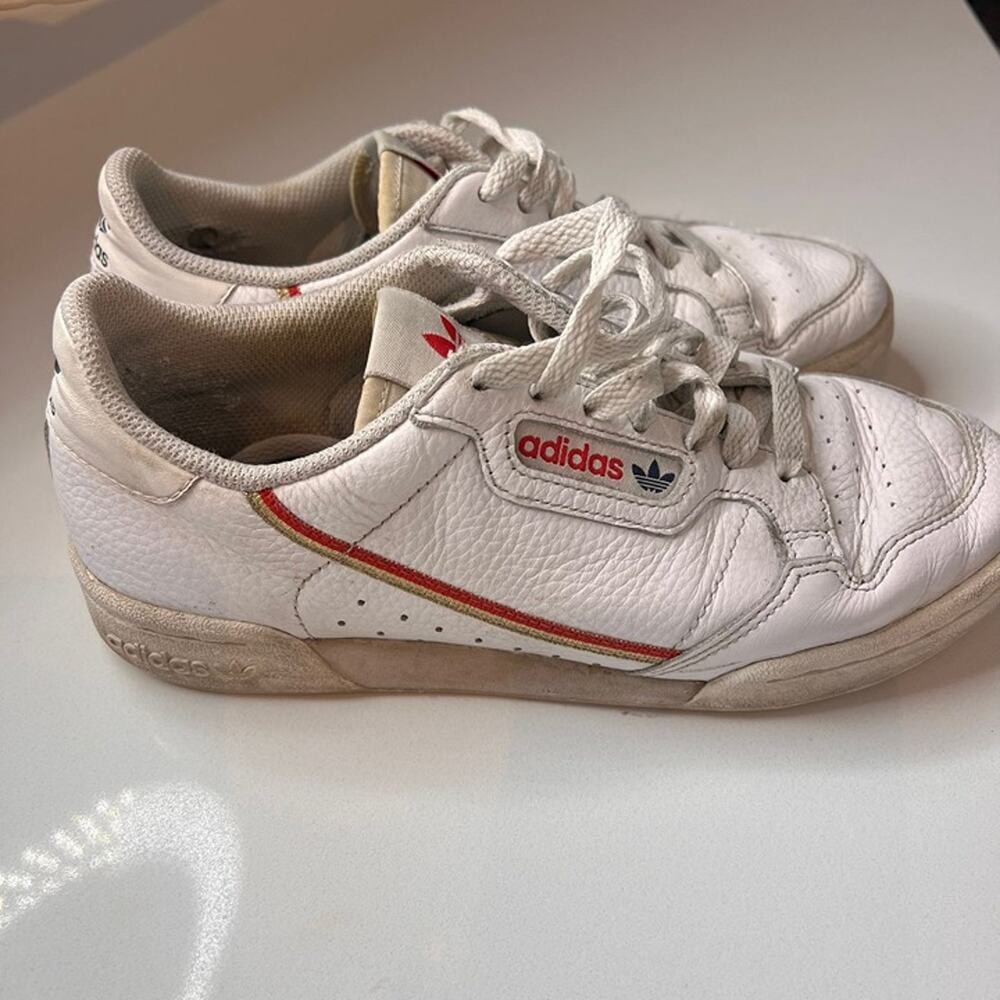 Adidas Women’s Rascal Running Sneakers – White Leather – Size 7